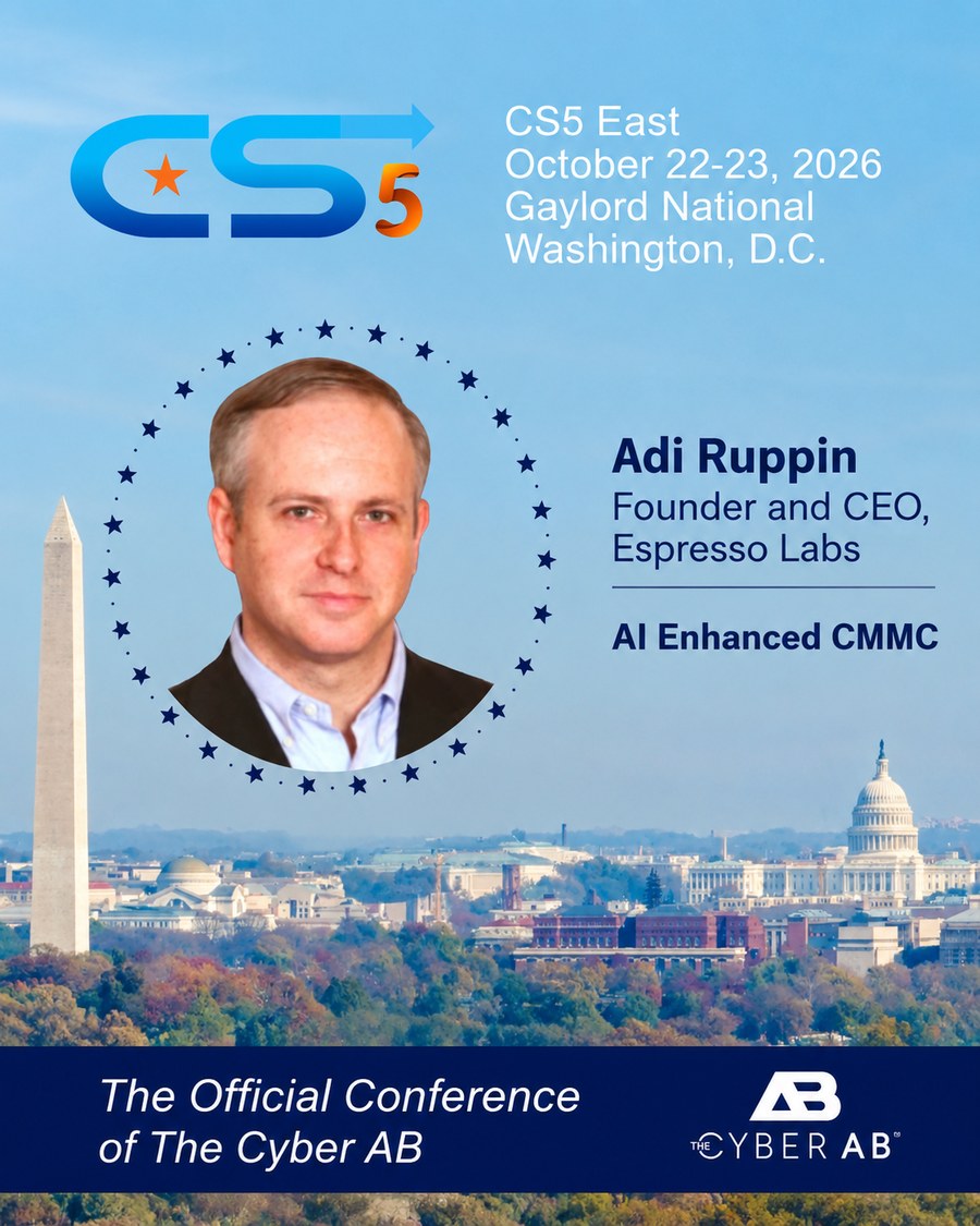 Adi Ruppin, Founder and CEO of Espresso Labs, speaking at CS5 East